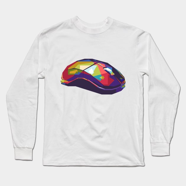 Mousepad Long Sleeve T-Shirt by Paradox Studio